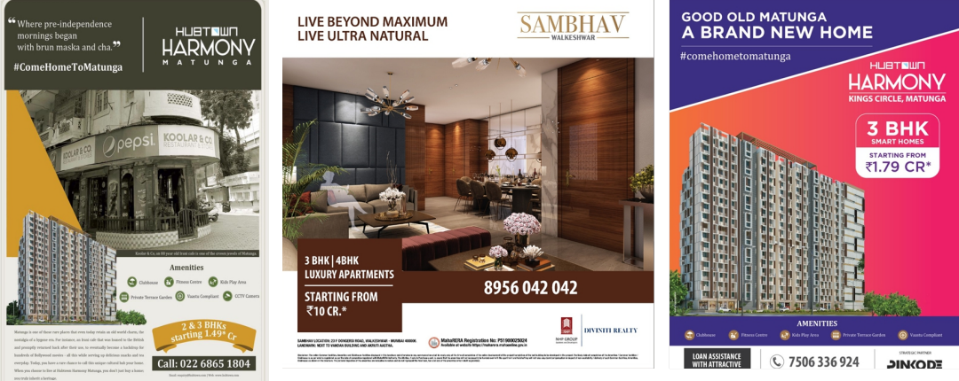 Hubtown Harmony 360 Real Estate Project Launch Campaign